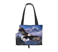 Flying Eagle Printed Pet Shoulder Bag Lightweight Breathable Travel Pet Bag 26 * 34cm Weekend Pet Travel Set