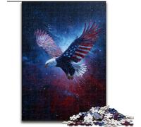 Flying Eagle Puzzles for Teenagers Teens 1000pc Puzzle, Family Activity Fun at Home Activities, Birthday Present,Travel Gifts (size 50x75cm)