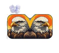 Flying Eagle Sun Shade - Folding Car Front Window Sunshade for Cars SUV Trucks,Max UV Blocking and Keep The Vehicle Cool