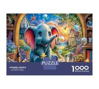 Flying Elephant 1000 Piece Jigsaw Puzzle - Logical Thinking Game - High Grade Paper 70x50cm/1000pcs