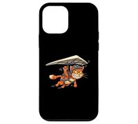 Flying Feline Soaring Glider Airborne Cat Hang Gliding Cute Case for iPhone 12 mini