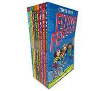 Flying Fergus Series 8 Books Collection Set Pack(Best Birthday Bike,Great Cycle Challenge,Big Biscuit Bike Off,Championship Cheats,Winning Team,Cycle Search & Rescue,Wreck-It Race,Trouble on theTrack)