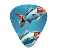 Flying Fish In The Ocean Acoustic Guitar Picks - Premium Guitar Plectrum For Bass And Electric Guitar