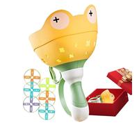 Flying Frog - 23cm PP Frog Catch Game | Interactive Family Relay Game Outdoor Rope Spinner | Manual Throwing Toy: Fun Activity For Boys And Girls, In The Cor