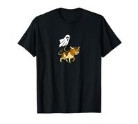 Flying Ghost Walking Dairy Cow Cattle - Farm Farmer Farming T-Shirt