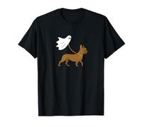 Flying Ghost Walking French Bulldog - Dog Mom Dad Pet T-Shirt