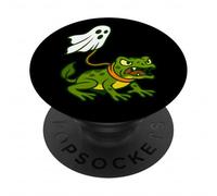 Flying Ghost Walking Frog Reptile - Zoo Animal Funny Cute PopSockets Adhesive PopGrip