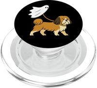 Flying Ghost Walking Shih Tzu - Dog Mom Dad Pet PopSockets PopGrip for MagSafe