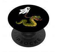 Flying Ghost Walking Snake Boa Constrictor Anaconda Reptile PopSockets Adhesive PopGrip