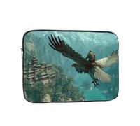 Flying Giant Eagle Laptop Bag, 13 inch Lightweight and Compact Handbag, Suitable for Travel and Work University