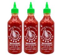 Flying Goose Original Sriracha Thai Hot Chilli Sauce 455ml (Pack of 3)