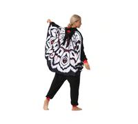 (Flying Goose People, XL recommended height 177-188CM) Swan man one-piece pajamas cartoon anime adult moth man fox reindeer eagle costume Halloween COS