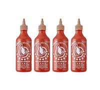 Flying Goose Sriracha Extra Garlic Hot Chilli Sauce 455ml (Pack of 4)