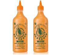 Flying Goose Sriracha Vegan Mayo Sauce 730 ml (Pack of 2), Rich Blend, Vegan & Gluten-Free, Generous Size, Convenient Packaging