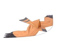 Flying Hawk Kite Garden Bird Repeller Scarer, Crops Farm Protector, Lightweight Easy To Assemble Simulation Flying Eagle Kite Control Device For Garden Backyard Lawn Farm Field, 125x60cm