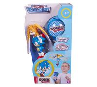 Flying Heroes 07981 Sonic The hedgehog Flash Pull The Cord to Watch Them Fly Action Toy Ideal Present for Boys Aged 4-7 Years Tails. No Batteries