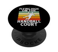 Flying high on the Handball Court Handball PopSockets Adhesive PopGrip