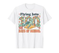 Flying Into 100 Days of School Turtle T-Shirt