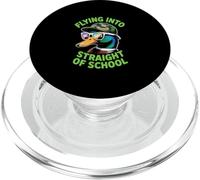 Flying Into Straight Of School 100 Days Duck PopSockets PopGrip for MagSafe