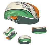 Flying Irish Flag Headbands Sports Sweatbands for Men Women Hair Band Wicking Elastic Sweat Bands