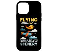 Flying is just walking but with way better scenery Case for iPhone 12 mini