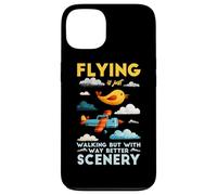 Flying is just walking but with way better scenery Case for iPhone 13