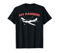 Flying is My Passion Light Aircraft Pilot Motivation T-Shirt