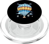 Flying Lantern Sky Aviation Hot Air Balloon PopSockets PopGrip for MagSafe