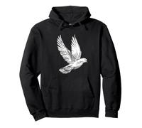 Flying Lonesome Dove Pigeon Bird Lover Gift Men Women Kids Pullover Hoodie