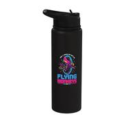 Flying Monkeys Retro Arcade Stainless Steel Insulated Water Bottle