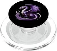 Flying Mythical Creature Cool Dragon Flame-Spewing Dragon PopSockets PopGrip for MagSafe