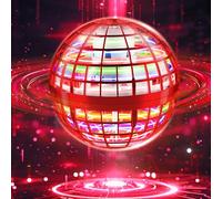 Flying Orb Ball 2025, Hover Ball Pro, Hand Controller Mini Drone, Toys for 6 7 8 9 10 11 12 Boys Girls Kids, RGB Magic Glorb Boomerang Orbi Ball, Cool Stuff Birthday Gifts Christmas Stocking Fillers