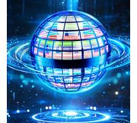 Flying Orb Ball 2026, Hover Ball Pro, Hand Controller Mini Drone with RGB Light, Magic Globe Boomerang Toys for Boys Girls Kids 6 7 8 9 10 11 12, Cool Stuff Birthday Gifts Christmas Stocking Fillers