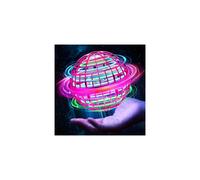 Flying Orb Ball Toys, Boomerang Ball, 360Rotating Hand Controlled Hover Ball with LED Lights, UFO Smart Sensor Flying Ball, Magic Globe Shape Flying