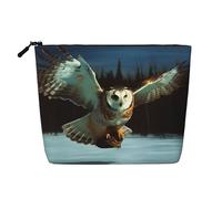 Flying Owl Toiletry Bags for Women, Portable Travel Cosmetic Bag, Daily Organiser with Zipper
