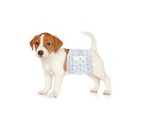 Flying Paws Dog Nappies Male XS-10 Counts, with Leak-Proof Protection and Wetness Indicator Disposable Diapers for Males, Super Absorbent Puppy Incontinence Nappies for Training, Travel