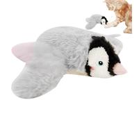 Flying Penguin Cat Toy, Ching Bird Cat Toy, USB Rechargeable Kitten Catnip Toy Plush Penguin | Automatic Winged Electric Teaser Reduces Backyard Boredom and Study