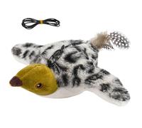 Flying Pet Bird Toy - Blue Color Motion Trainer Remote Floating Action Active Challenge Animated Wing Game | Blue Color Aerial Toy Designed For The