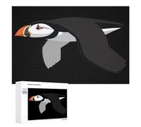 Flying Puffins 300/500/1000 Piece Puzzles Customized Challenging Gifts for Adults 1000 PCS