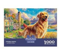 Flying PuppyPremium Jigsaw Puzzles for Adults A 1000-Piece (Advanced) Challenging Educational Brain Game - An Engaging And Thoughtful Gift Idea for Adults And Older Kids Age 12 Years Up to Enjoy And