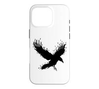 flying Raven flying Crow Bird Case for iPhone 16 Pro