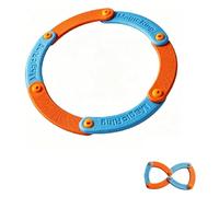 Flying Ring Folding bomerangs Toy, Foldable Boomerang Outdoor Game,High Speed Flying Ring Toy,Wind Resistant,Outdoor Sports Toy,Fun Parent Child Interaction Game,Good Turning Performance,For Kids (C)