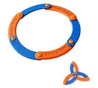 Flying Ring Folding bomerangs Toy, Foldable Boomerang Outdoor Game,High Speed Flying Ring Toy,Wind Resistant,Outdoor Sports Toy,Fun Parent Child Interaction Game,Good Turning Performance,For Kids (B)