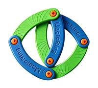 Flying Ring Folding bomerangs Toy,Foldable Boomerang Outdoor Game,High Speed Flying Ring Toy,Wind Resistant,Good Turning Performance,Fun Parent Child Interaction Game (A)