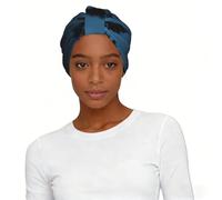 Flying Saucer at Night Print Retro Turban Hat for Women Stretch Printed Headscarf Pull On Travel Ready Alternative Gift