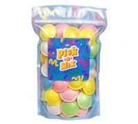 Flying Saucer Sweets - Retro Candy Pack with Assorted Sweets Pick n Mix Flavors in resealable pouch By The Sweet Treat Gifting Co. 100g