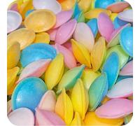 Flying Saucer Sweets | Retro Sherbet Filled Discs | UK Made Flying Saucers | Bulk Retro for Parties, Weddings & Gifts | Colourful Rice Paper with Tangy Sherbet Cen (750g)