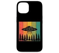 Flying Saucers Over Forest UFO Abductions Alien Conspiracies Case for iPhone 13
