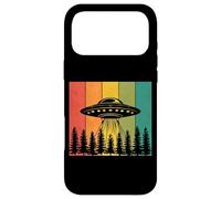 Flying Saucers Over Forest UFO Abductions Alien Conspiracies Case for iPhone 17 Pro Max