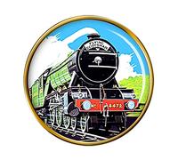 Flying Scotsman 1930's Poster Pin Badge